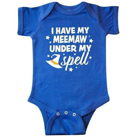 Inktastic I Have My Meemaw Under My Spell with Cute Witch Hat Gift Baby Boy or Baby Girl Bodysuit
Inktastic I Have My Meemaw Under My Spell with Cute Witch Hat Gift Baby Boy or Baby Girl Bodysuit