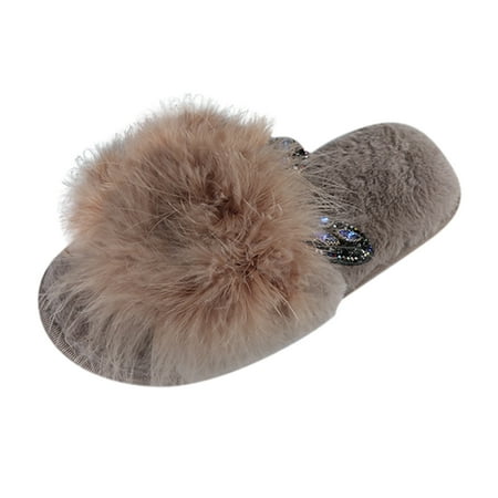 Youmylove Women Slippers Fashion Solid Color Rhinestone Ears Plush Warm Home Casual Flat Slippers Comfort Cozy Leisure Daily Walking
Youmylove Women Slippers Fashion Solid Color Rhinestone Ears Plush Warm Home Casual Flat Slippers Comfort Cozy Leisure Daily Walking