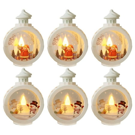 Dido Pack of 6 Christmas Decoration Christmas Tree Pendant LED Christmas Lights Ornaments for Desktop Bookshelf Courtyard
Dido Pack of 6 Christmas Decoration Christmas Tree Pendant LED Christmas Lights Ornaments for Desktop Bookshelf Courtyard