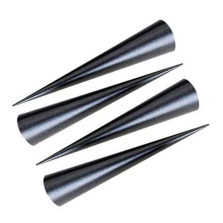 4 PCS Cone Roll Moulds Non-Stick Round Cannoli Tubes Cream Horn Mould Cake Pastry Bread Roll Tube Baking Mold
4 PCS Cone Roll Moulds Non-Stick Round Cannoli Tubes Cream Horn Mould Cake Pastry Bread Roll Tube Baking Mold