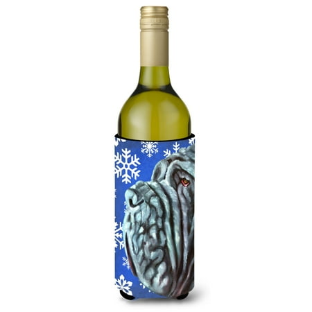 Carolines Treasures LH9582LITERK Neapolitan Mastiff Winter Snowflakes Holiday Wine Bottle Hugger Wine Bottle
Carolines Treasures LH9582LITERK Neapolitan Mastiff Winter Snowflakes Holiday Wine Bottle Hugger Wine Bottle