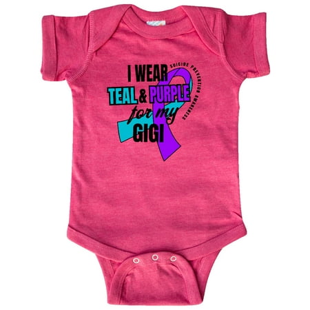 Inktastic Suicide Prevention I Wear Teal and Purple for My Gigi Gift Baby Boy or Baby Girl Bodysuit
Inktastic Suicide Prevention I Wear Teal and Purple for My Gigi Gift Baby Boy or Baby Girl Bodysuit