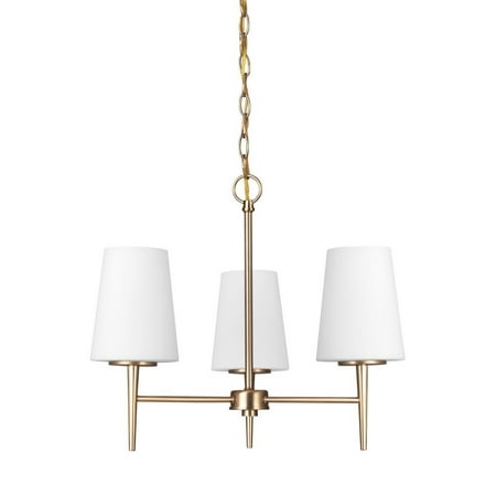 Contemporary Three Light Chandelier-Satin Brass Finish-Incandescent Lamping Type Bailey Street Home 73-Bel-1636536
Contemporary Three Light Chandelier-Satin Brass Finish-Incandescent Lamping Type Bailey Street Home 73-Bel-1636536