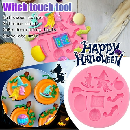 FZM halloween decoration Silicone Tools Candy Halloween Chocolate Molds Cake Decoration Kitchen,Dining & Bar