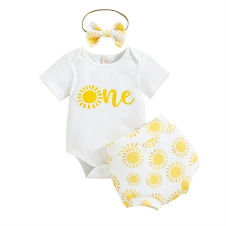 Sunflower Printed Girls Outfits Short Sleeve Letter T Shirt Printed Shorts With Headband 3 Pieces Children Kids Spring Summer Casual Cartoon Fashion Outwear Streetwear Sets
Sunflower Printed Girls Outfits Short Sleeve Letter T Shirt Printed Shorts With Headband 3 Pieces Children Kids Spring Summer Casual Cartoon Fashion Outwear Streetwear Sets