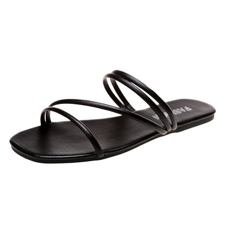 Honeeladyy Clearance under 5$ Women s Fashionable Cross Strap Flat Two-Wear Lightweight Breathable Comfy Beach Bathing Sandals
Honeeladyy Clearance under 5$ Women s Fashionable Cross Strap Flat Two-Wear Lightweight Breathable Comfy Beach Bathing Sandals