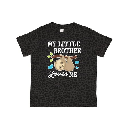 Inktastic My Little Brother Loves Me with Sloth and Hearts Gift Toddler Boy or Toddler Girl T-Shirt
Inktastic My Little Brother Loves Me with Sloth and Hearts Gift Toddler Boy or Toddler Girl T-Shirt