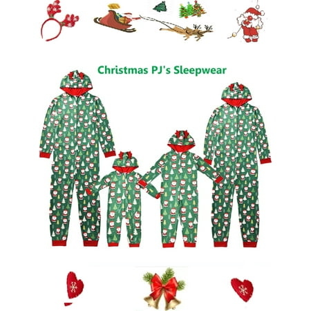 Matching Family Pajamas Sets Christmas PJ s Sleepwear Long Sleeve Zip Up Hooded Pajamas Overalls for Men Women Kids Baby
Matching Family Pajamas Sets Christmas PJ s Sleepwear Long Sleeve Zip Up Hooded Pajamas Overalls for Men Women Kids Baby