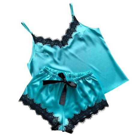 Pajamas Lingerie Women Set Shorts Satin Pajamas V Neck Lace Camisole Bowknot Sleepwear Womens Sleepwear Women Pajamas Sexy
Pajamas Lingerie Women Set Shorts Satin Pajamas V Neck Lace Camisole Bowknot Sleepwear Womens Sleepwear Women Pajamas Sexy