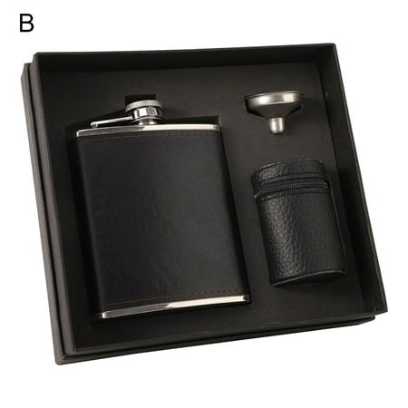 Hloma 1 Set Hip Flask Shock-proof Good Sealing Capacity Portable 7oz Whiskey Liquor Pocket Flask for Man
Hloma 1 Set Hip Flask Shock-proof Good Sealing Capacity Portable 7oz Whiskey Liquor Pocket Flask for Man