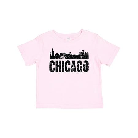 Inktastic Chicago Skyline Grunge Gift Baby Boy or Baby Girl T-Shirt