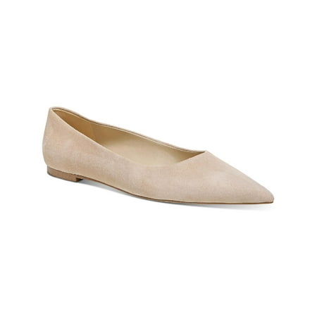 Sam Edelman Womens Wanda Suede Pointed Toe Ballet Flats