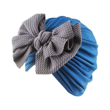 MHZLDYZ Baby Caps 0-6 Months Newborn Baby Floral Solid Hat Cap Beanie Bowknot Headband Headwear Accessories Cosas De Bebes Recien Nacidos Baby Caps 0-6 Months (N,One Size)