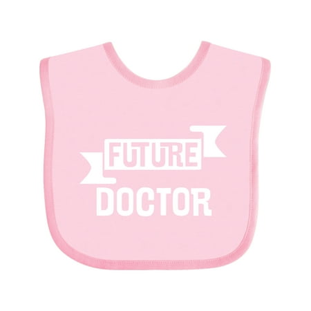 Inktastic Future Doctor Gift Baby Boy or Baby Girl Bib