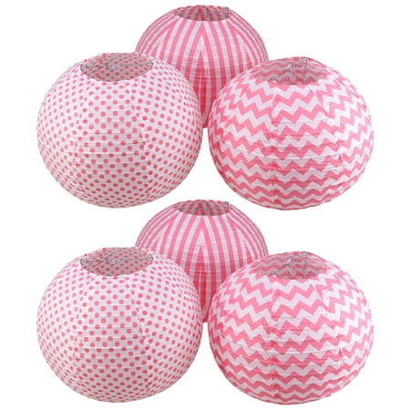 6pcs DIY Paper Lantern Hanging Lantern Festival Wedding Decorative Pendant Party Lanterns for Wedding Party (Round Dot Wave Ve
6pcs DIY Paper Lantern Hanging Lantern Festival Wedding Decorative Pendant Party Lanterns for Wedding Party (Round Dot Wave Ve