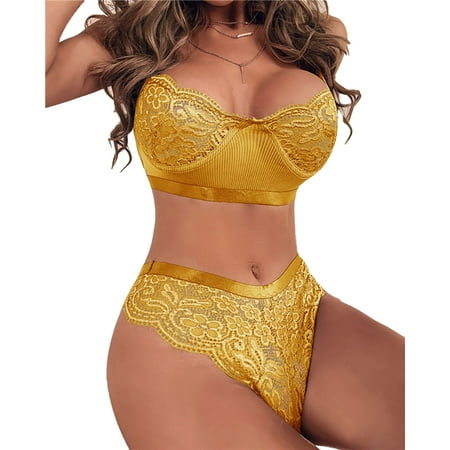 Coutgo New Women s Floral Pattern Crochet Lace Scallop Trim Underwear Set
Coutgo New Women s Floral Pattern Crochet Lace Scallop Trim Underwear Set