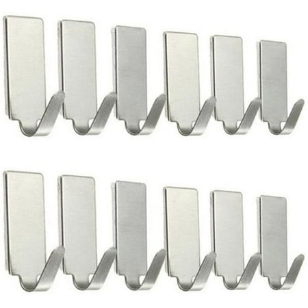 Vikakiooze 2023 Home Storage and Organization 12PCS Self Adhesive Home Kitchen Wall Door Stainless Steel Holder Hook Hanger
Vikakiooze 2023 Home Storage and Organization 12PCS Self Adhesive Home Kitchen Wall Door Stainless Steel Holder Hook Hanger