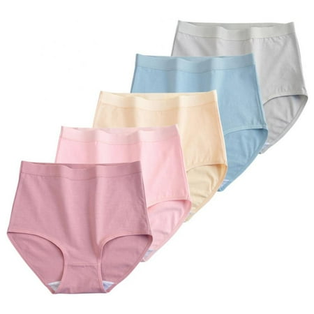 Women s High-rise Intimates Ultra Comfort Soft Cotton Moisture-Wicking Underwear Panties M-3XL(5-Packs)
Women s High-rise Intimates Ultra Comfort Soft Cotton Moisture-Wicking Underwear Panties M-3XL(5-Packs)