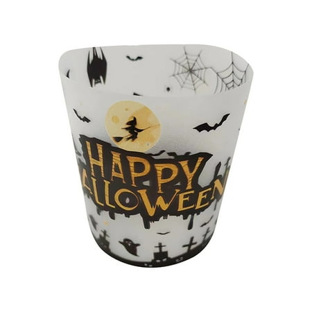 Deals!!!Halloween Decoration Candle Shade Pumpkin Pattern Candle Shade Table Top Decoration Light Halloween decorations White Spooky decor haunted house decorations
Deals!!!Halloween Decoration Candle Shade Pumpkin Pattern Candle Shade Table Top Decoration Light Halloween decorations White Spooky decor haunted house decorations