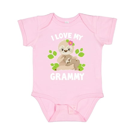 Inktastic Cute Sloth I Love My Grammy with Green Leaves Gift Baby Boy or Baby Girl Bodysuit
Inktastic Cute Sloth I Love My Grammy with Green Leaves Gift Baby Boy or Baby Girl Bodysuit