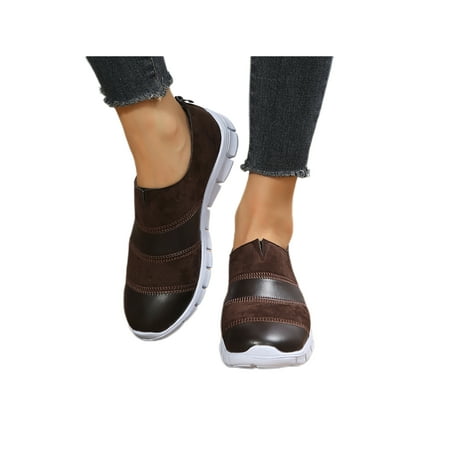 SIMANLAN Women Nonslip Casual Shoes Slip Resistant Round Toe Walking Comfort Low Top Shoe Dark Brown 8.5
SIMANLAN Women Nonslip Casual Shoes Slip Resistant Round Toe Walking Comfort Low Top Shoe Dark Brown 8.5
