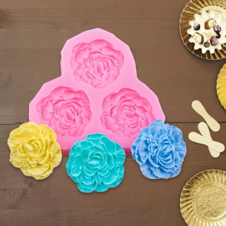Yesbay Fondant Mold 3 Cavity Quick Demoulding Reusable Heat Resistant Cake Decoration Pink 3D Carnation Shape Chocolate Mold Baking Tool
Yesbay Fondant Mold 3 Cavity Quick Demoulding Reusable Heat Resistant Cake Decoration Pink 3D Carnation Shape Chocolate Mold Baking Tool