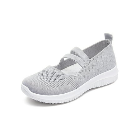 SIMANLAN Women s Walking Shoes Lightweight Sneakers Slip On Casual Shoe Women Soft Loafers Ladies Non-slip Gray 7.5
SIMANLAN Women s Walking Shoes Lightweight Sneakers Slip On Casual Shoe Women Soft Loafers Ladies Non-slip Gray 7.5