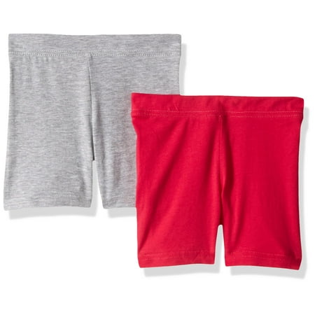 Clementine Apparel Toddler Girls Bike Shorts 2 Pack