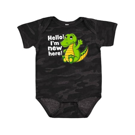 Inktastic Hello I m New Here with Cute Baby Alligator Gift Baby Boy or Baby Girl Bodysuit
Inktastic Hello I m New Here with Cute Baby Alligator Gift Baby Boy or Baby Girl Bodysuit
