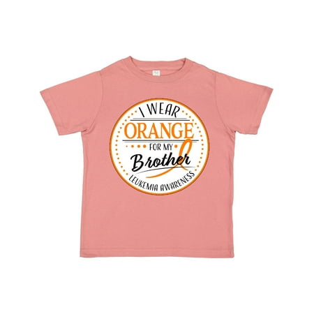 Inktastic I Wear Orange for My Brother- Leukemia Awareness Gift Toddler Boy or Toddler Girl T-Shirt
Inktastic I Wear Orange for My Brother- Leukemia Awareness Gift Toddler Boy or Toddler Girl T-Shirt