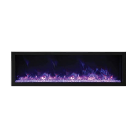 Amantii Panorama Extra Tall Electric Fireplace with Steel Surround 72-Inch Rustic Media
Amantii Panorama Extra Tall Electric Fireplace with Steel Surround 72-Inch Rustic Media