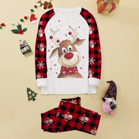 ERTUTUYI Christmas Mom Pajamas For Family Matching Christmas Family Pjs Sets Print Pjs Plaid Holiday Sleepwear Plaid Print Sleepwear White L
ERTUTUYI Christmas Mom Pajamas For Family Matching Christmas Family Pjs Sets Print Pjs Plaid Holiday Sleepwear Plaid Print Sleepwear White L