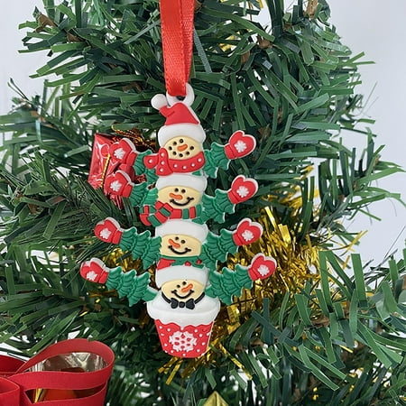 TANGNADE DIY Christmas Snowman Name Pendant Potted Plant Family Christmas Tree Pendant
TANGNADE DIY Christmas Snowman Name Pendant Potted Plant Family Christmas Tree Pendant