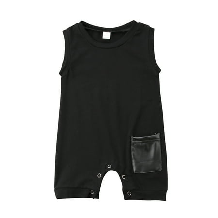 Cute Baby Boys Summer Sleeveless Pocket Cotton Jumpsuit Sunsuit Boy Casual Cute Clothes 0-24M
Cute Baby Boys Summer Sleeveless Pocket Cotton Jumpsuit Sunsuit Boy Casual Cute Clothes 0-24M