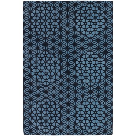 Contemporary Parson Gray Collection Area Rug in Multiple Color and Rectangle Shape