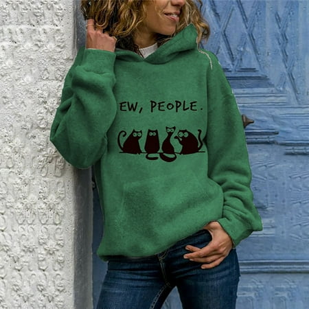 Simplmasygenix Hoodies for Women Plus Size Winter Ladies Long-Sleeved Pullover Print Round Neck Hooded Sweatshirt
Simplmasygenix Hoodies for Women Plus Size Winter Ladies Long-Sleeved Pullover Print Round Neck Hooded Sweatshirt