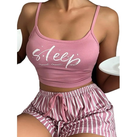 Woobling Ladies Nightgown 2 Pieces Outfits Sleepwear Wide Leg Pajamas Sets Women Loose Sleep Nightwear Pink M
Woobling Ladies Nightgown 2 Pieces Outfits Sleepwear Wide Leg Pajamas Sets Women Loose Sleep Nightwear Pink M