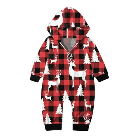 Youmylove Christmas Family Pajamas Baby Xmas Sets Prints Hooded Zipper Jumpsuit Outfit Parent Child Sleepwear Set
Youmylove Christmas Family Pajamas Baby Xmas Sets Prints Hooded Zipper Jumpsuit Outfit Parent Child Sleepwear Set