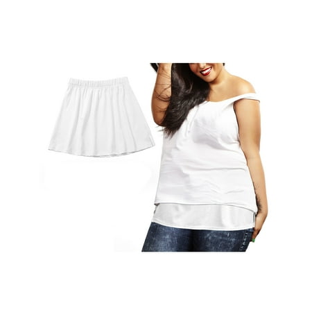 Shirt Extender for Women Women s Lace Extender Mini Solid/Lace Patchwork Underskirt Skirts Half Slip Extra Length Plus Size
Shirt Extender for Women Women s Lace Extender Mini Solid/Lace Patchwork Underskirt Skirts Half Slip Extra Length Plus Size