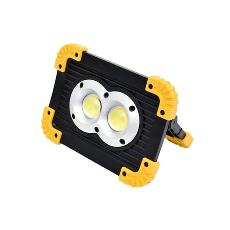 20W Floodlights COB 2 COB Lamp Beads Mini-construction Site Work Light Outdoor Garden Emergency-rechargeable Illumination Light
20W Floodlights COB 2 COB Lamp Beads Mini-construction Site Work Light Outdoor Garden Emergency-rechargeable Illumination Light