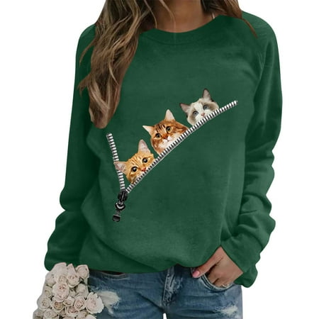 Zedker Womens Shirts Womens Shirts Casual Women s Fashion Printed Loose T-Shirt Long Sleeves Blouse Round Neck Casual Tops
Zedker Womens Shirts Womens Shirts Casual Women s Fashion Printed Loose T-Shirt Long Sleeves Blouse Round Neck Casual Tops
