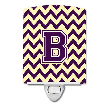 Caroline s Treasures CJ1058-BCNL Letter B Chevron Purple and Gold Ceramic Night Light 6x4x3 multicolor
Caroline s Treasures CJ1058-BCNL Letter B Chevron Purple and Gold Ceramic Night Light 6x4x3 multicolor