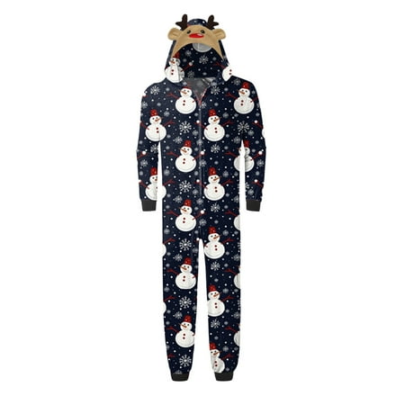Amuver Family Matching Pajamas Christmas Casual Long Sleeve Jumpsuit Zip Hooded Romper Sleepwear
Amuver Family Matching Pajamas Christmas Casual Long Sleeve Jumpsuit Zip Hooded Romper Sleepwear