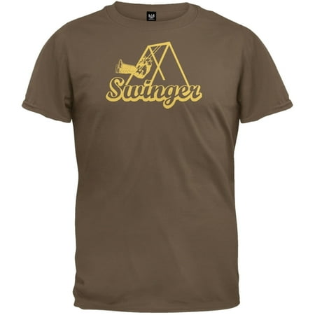 Swinger Brown Adult T-Shirt
