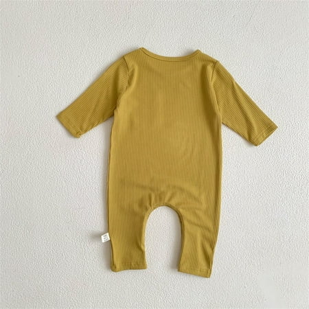 Gubotare Baby Winter Romper Infant Baby Girl Boy Fall Winter Thick Knit One Piece Outfit Romper Jumpsuit Sweater Outwear Yellow 12-18 Months
Gubotare Baby Winter Romper Infant Baby Girl Boy Fall Winter Thick Knit One Piece Outfit Romper Jumpsuit Sweater Outwear Yellow 12-18 Months