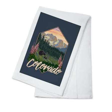 Colorado Bears and Spring Flowers Contour (100% Cotton Tea Towel Decorative Hand Towel Kitchen and Home)
Colorado Bears and Spring Flowers Contour (100% Cotton Tea Towel Decorative Hand Towel Kitchen and Home)