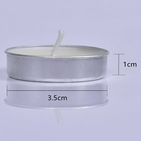 Taluosi 50Pcs/Set Party Candle Decorative Widely Applied Round Shape Tasteless Party Decor Candle for Friends
Taluosi 50Pcs/Set Party Candle Decorative Widely Applied Round Shape Tasteless Party Decor Candle for Friends