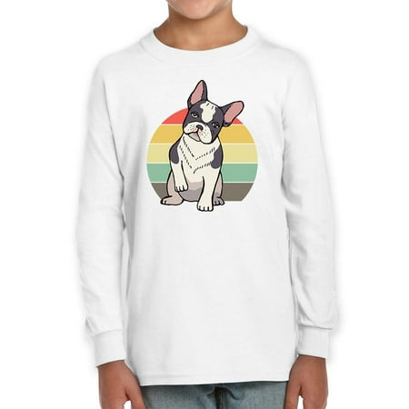 Retro French Bulldog Sitting Long Sleeve Toddler -Image by Shutterstock 3 Toddler
Retro French Bulldog Sitting Long Sleeve Toddler -Image by Shutterstock 3 Toddler