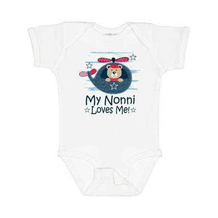 Inktastic Nonni Loves Me Baby Bear Gift Baby Boy Bodysuit
Inktastic Nonni Loves Me Baby Bear Gift Baby Boy Bodysuit