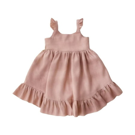 BAYAIXZ Toddler Girl Clothes 3T Toddler Girl Fly Sleeve Linen Cotton Solid Print Crew Neck Wide Camisole Dress for 1 To 2 Years Toddler Girls Clothing Easter Outfits (Pink 3-4 Years)
BAYAIXZ Toddler Girl Clothes 3T Toddler Girl Fly Sleeve Linen Cotton Solid Print Crew Neck Wide Camisole Dress for 1 To 2 Years Toddler Girls Clothing Easter Outfits (Pink 3-4 Years)